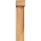 Ekena Millwork Traditional Block Smooth Bracket w/ Offset Brace, Western Red Cedar, 5 1/2"W x 14"D x 26"H BKT0604X14X26TRA05SWR - alternate 2